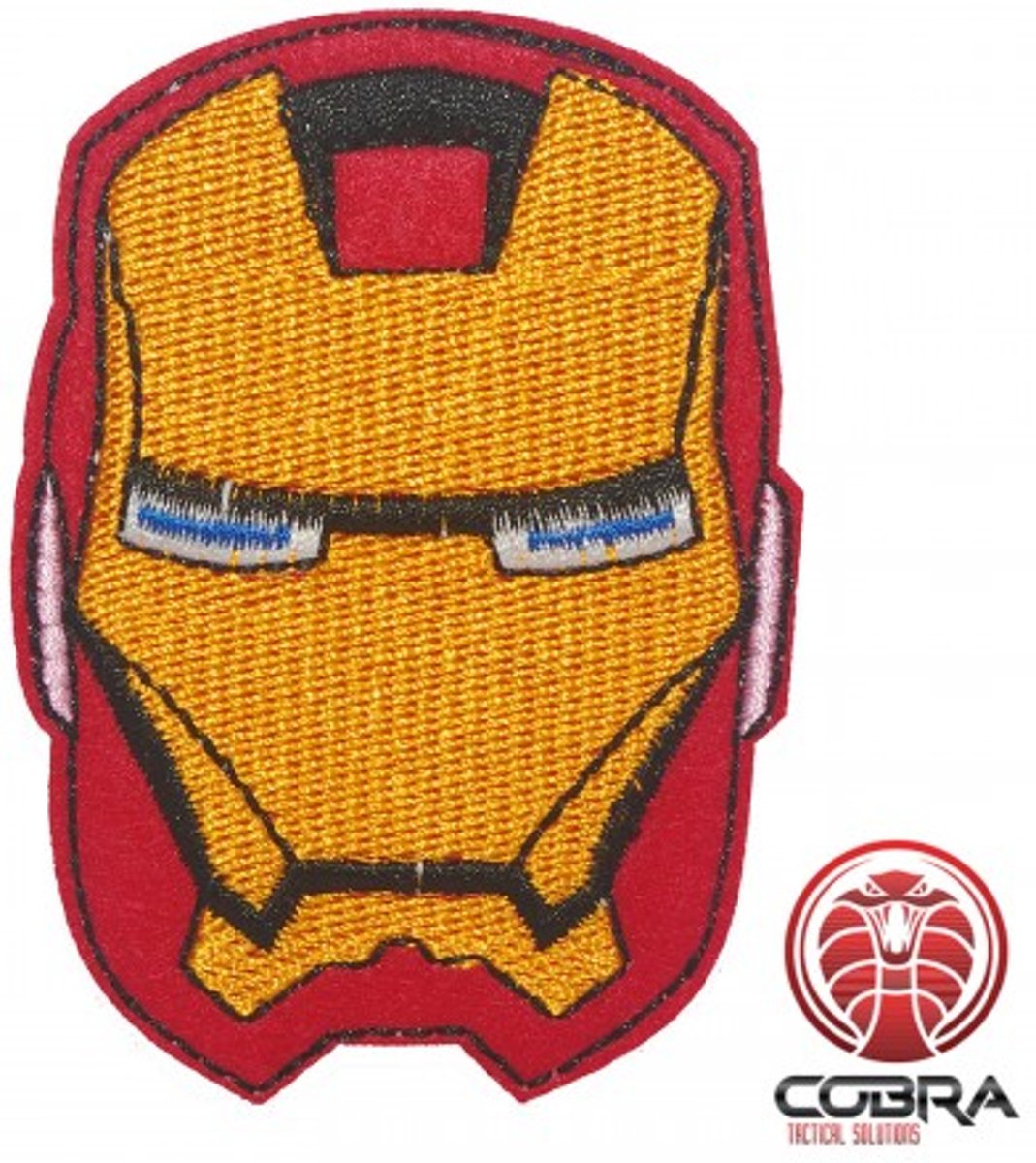 Iron Man Avenger rode geborduurde movie patch | Strijkpatches | Military Airsoft